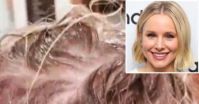 Kristen Bell steps out in wet hair with tie-dye sweatshirt while out  running errands in