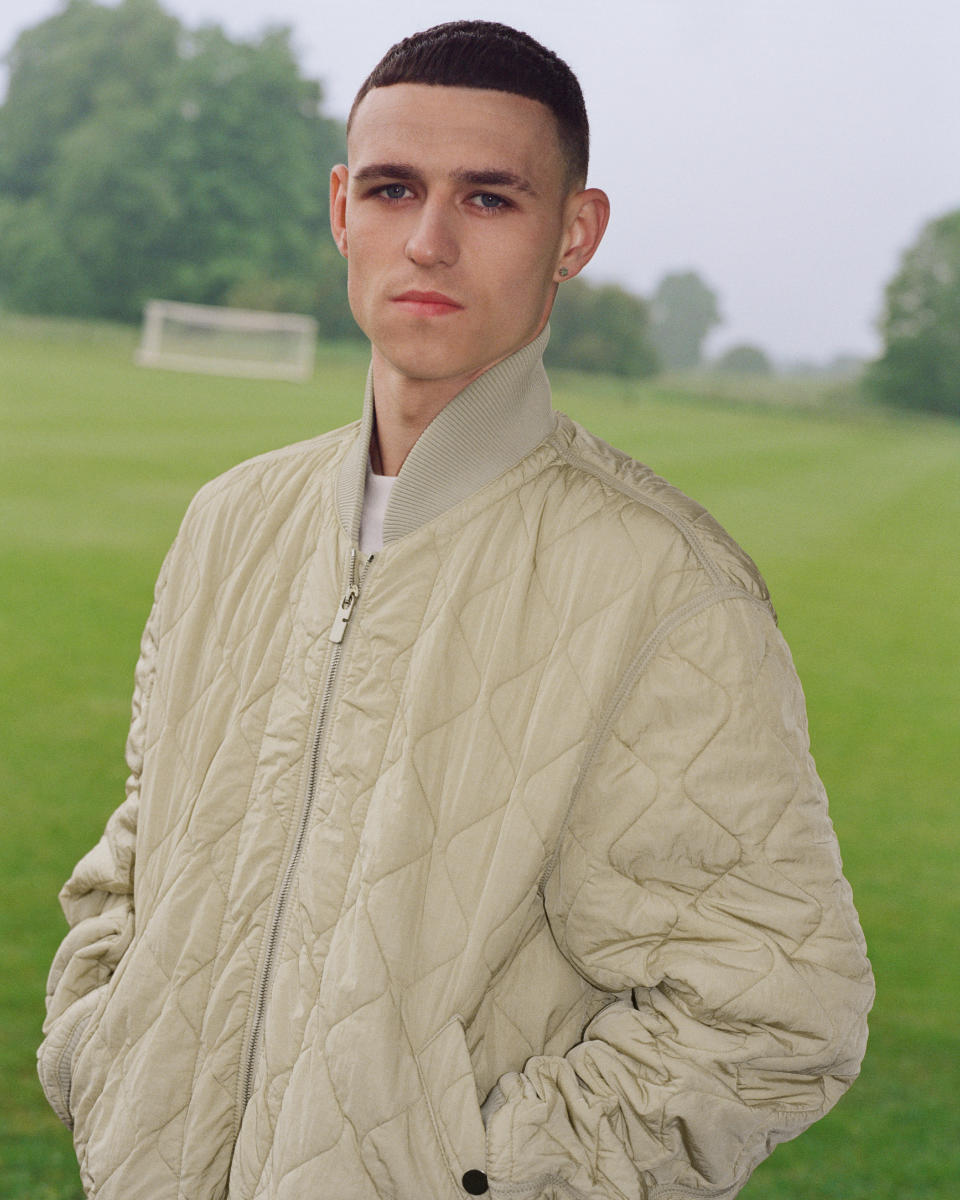 Phil Foden for Burberry