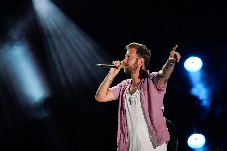 Charles Kelley of Lady A performs during CMA Fest at Nissan Stadium Sunday, June 12, 2022 in Nashville, Tennessee.