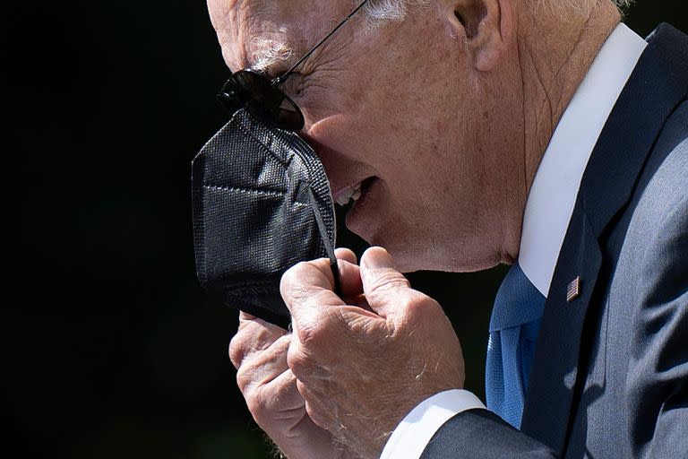 Joe Biden, en la Casa Blanca. (Photo by Brendan Smialowski / AFP)