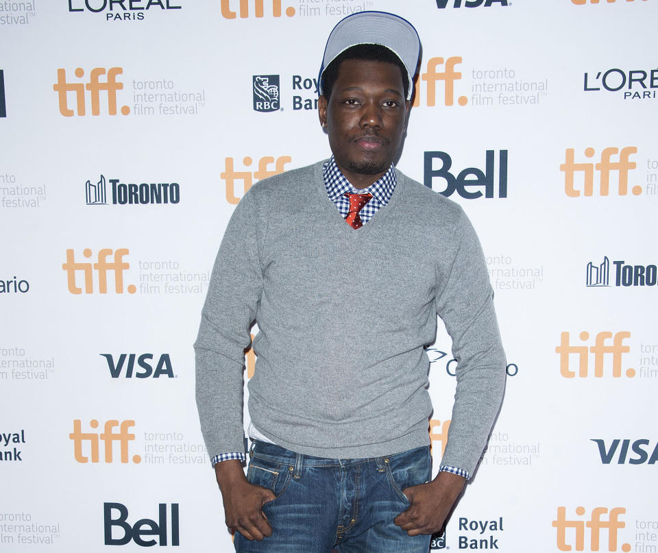 FILE - In this Sept. 6, 2014 file photo actor Michael Che attends the "Top Five" premiere at the Princess of Wales Theatre during the 2014 Toronto International Film Festival, in Toronto. Che turns 40 on May 19. (Photo by Arthur Mola/Invision/AP, File)