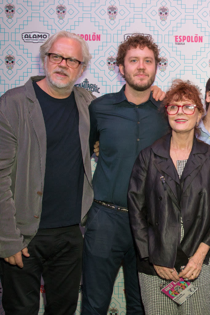 Tim Robbins, Jack Henry Robbins, and Susan Sarandon