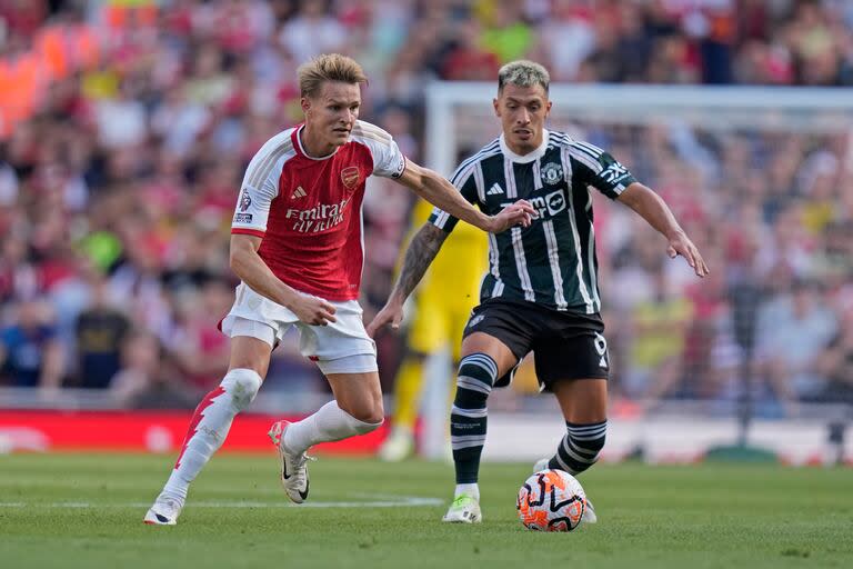 Martin Odegaard suele darle brillo al Arsenal inglés: un exquisito jugador que no puede tener satisfacciones a nivel selección