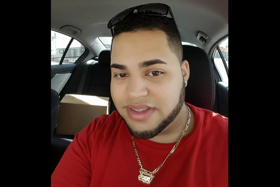 <p>A photo posted on April 12, 2016, of Jean Carlos Nieves Rodriguez, who was killed in the Pulse nightclub massacre in Orlando, Fla., on June 12, 2016. (Jean C. NIeves via Facebook) </p>