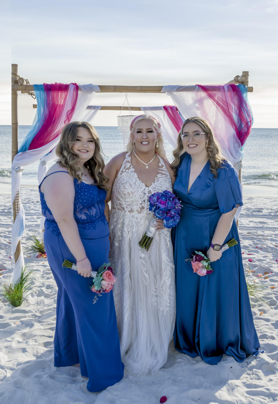 Shannon with her daughters, Alana “Honey Boo Boo” Thompson and Lauryn “Pumpkin” Efird.  (Courtesy WE tv Public Relations)