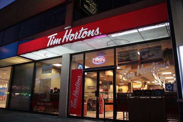 Tim Hortons restaurant