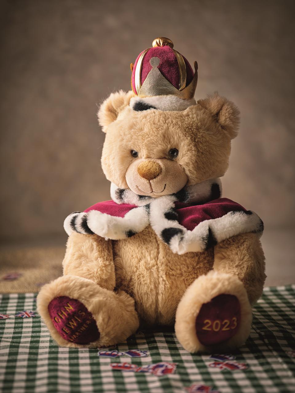 The John Lewis Coronation Teddy Bear has been a hit with shoppers – it's sold out online and only available in-store for now. (John Lewis)