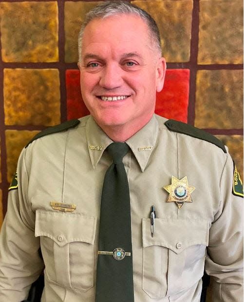 Boone County Sheriff Gregg Elsberry has resigned effective Dec. 31, 2022.