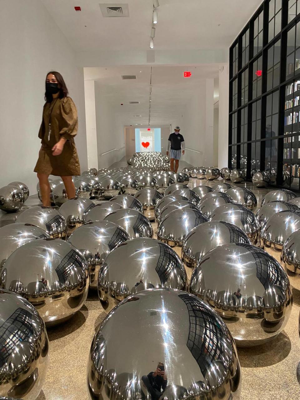 The Rubell Museum in Allapattah recently installed “Narcissus Garden” by Yayoi Kusama, despite the cancellation of the 2020 edition of Art Basel Miami Beach.