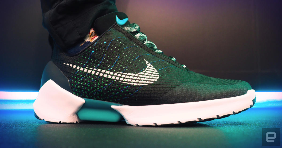 A first look at Nike's HyperAdapt