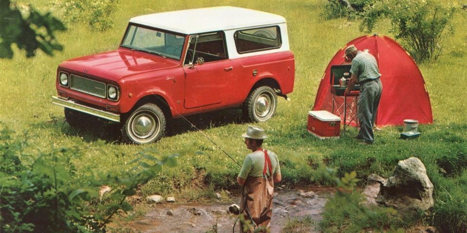 <p>If you'd rather have something more obscure, consider the International Scout. With similar proportions and styling, it's the perfect vintage Bronco alternative. <a href="https://www.ebay.com/itm/1979-INTERNATIONAL-SCOUT-II-V8-AUTO-LIFT-BILSTEIN-SEATS-6-CONVERTIBLE/174271448674?hash=item2893634662:g:OIUAAOSw-1VesDWU" rel="nofollow noopener" target="_blank" data-ylk="slk:This one;elm:context_link;itc:0;sec:content-canvas" class="link ">This one</a> on eBay been lifted and given beefy off-road tires.</p>