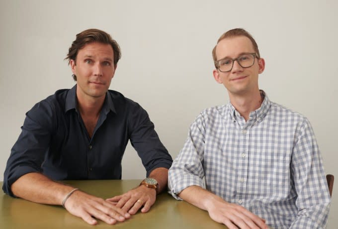 Cartwheel co-founders Jonathan Jarvis (left) and Andrew Carr.