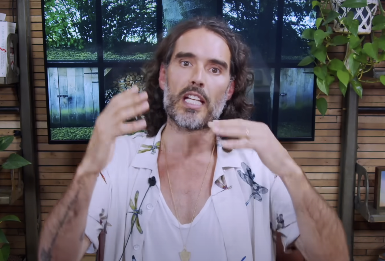 Russell Brand denied the allegations in a video posted on his social media channels. (Russell Brand)