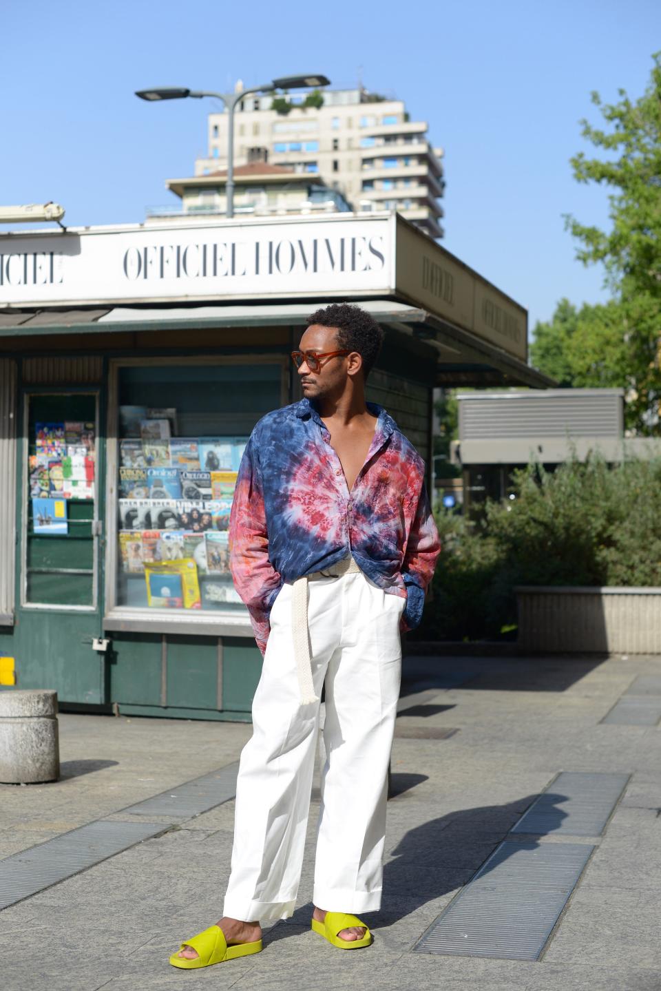 The Best Street Style From the Spring 2022 Menswear Shows in Milan