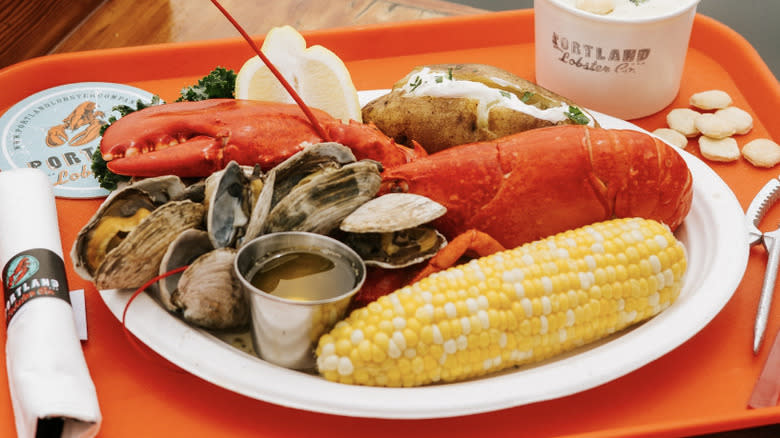 Portland Lobster Company lobster