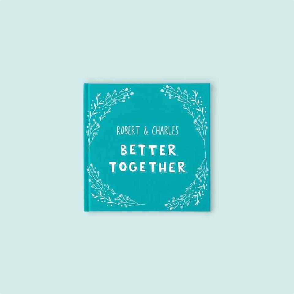 37) Better Together Personalized Book of Love