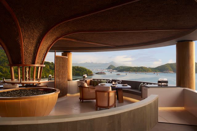 <p>Courtesy of TA’AKTANA, a Luxury Collection Resort & Spa, Labuan Bajo</p> The view from Taba.