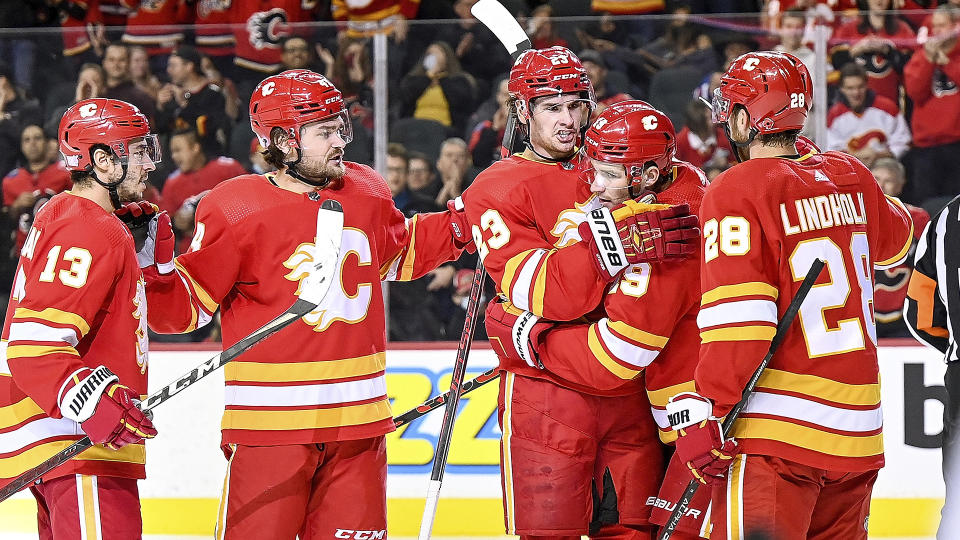 The high-octane Flames look like a good fantasy play on Thursday. (Photo by Brett Holmes/Icon Sportswire via Getty Images)