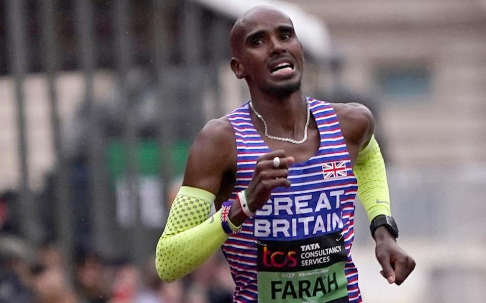 Mo Farah bows out as Kelvin Kiptum smashes London Marathon course record - AP/Alberto Pezzali