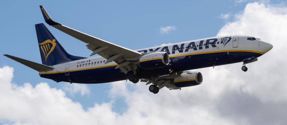 En 2020, Ryanair n'a transporté que 8,1 millions de passagers, soit une dégringolade de 78 % sur un an. (Illustration)
