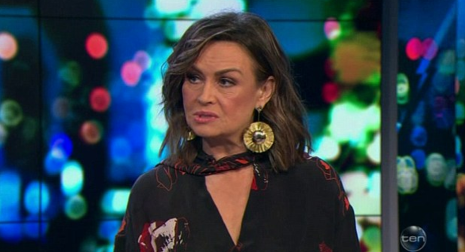 Lisa Wilkinson had a differing opinion to Waleed Aly on The Project last night. Source: Ten