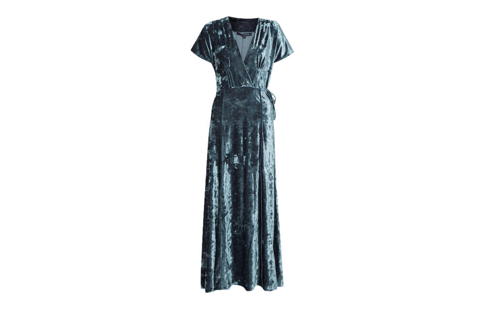 Aurore Crushed Velvet Maxi Dress