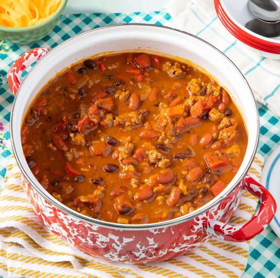 pumpkin chili fall recipe