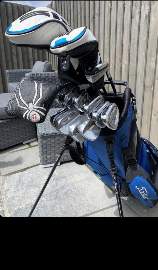 York Press: The missing golf clubs Picture: North Yorkshire Police