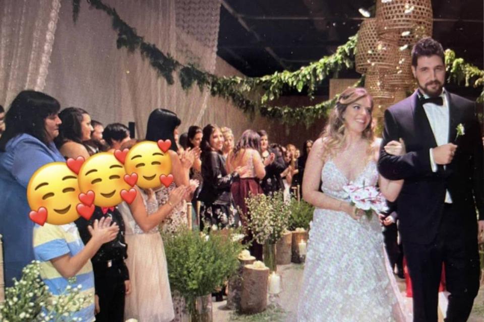 "Todas mis tías estuvieron invitadas a mi casamiento" y "vinieron solo dos", aseguró Dalma en un tuit donde se mostró furiosa y agotada