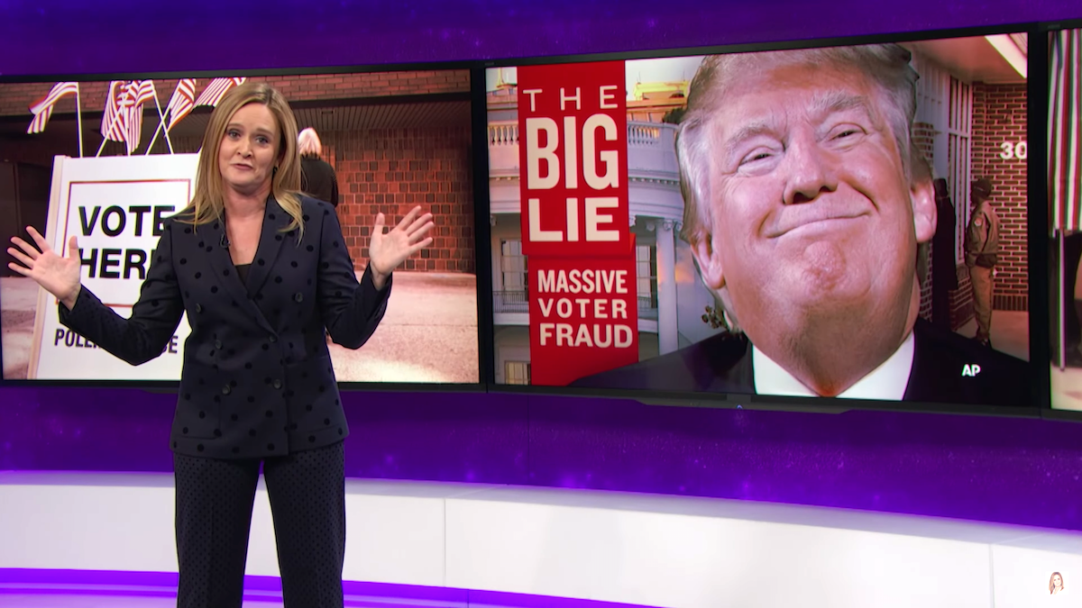 full frontal samantha bee voter fraud donald trump