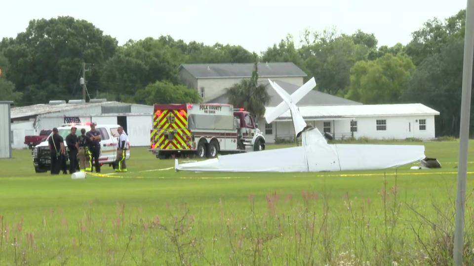 <div>One person was killed in a plane crash in Mulberry.</div>