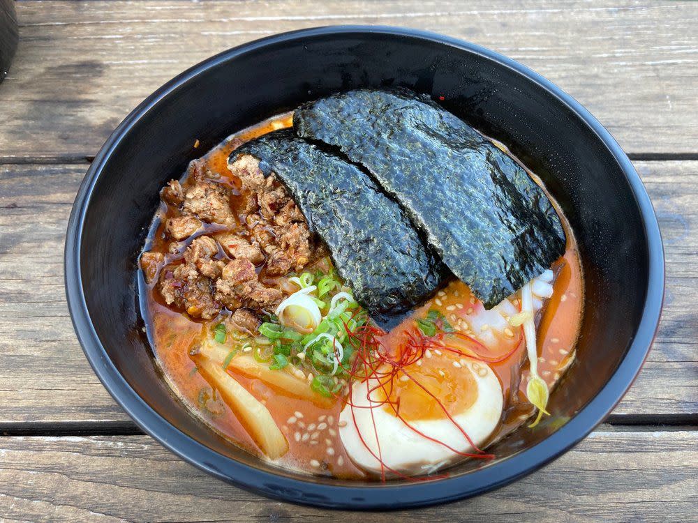 Spicy Tonkotsu ramen