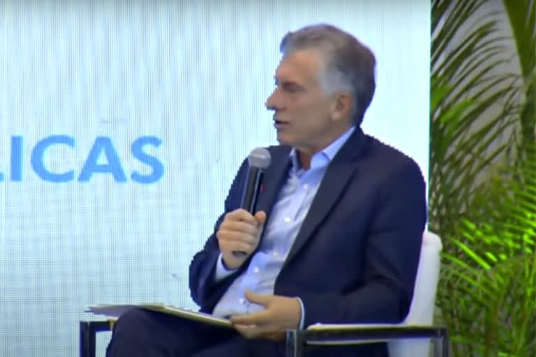 Mauricio Macri en el foro Desafíos Económicos y Geopolíticos en América Latina y El Caribe