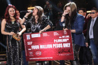 KZ accepts her P4 million prize