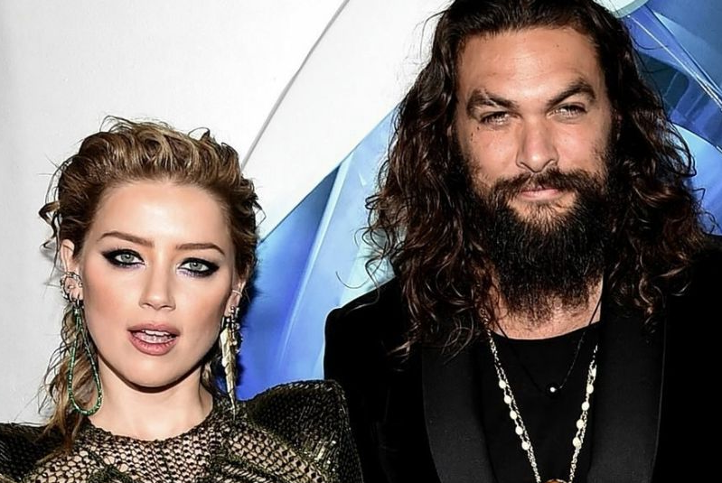 Amber Heard con Jason Momoa / Cortesía 