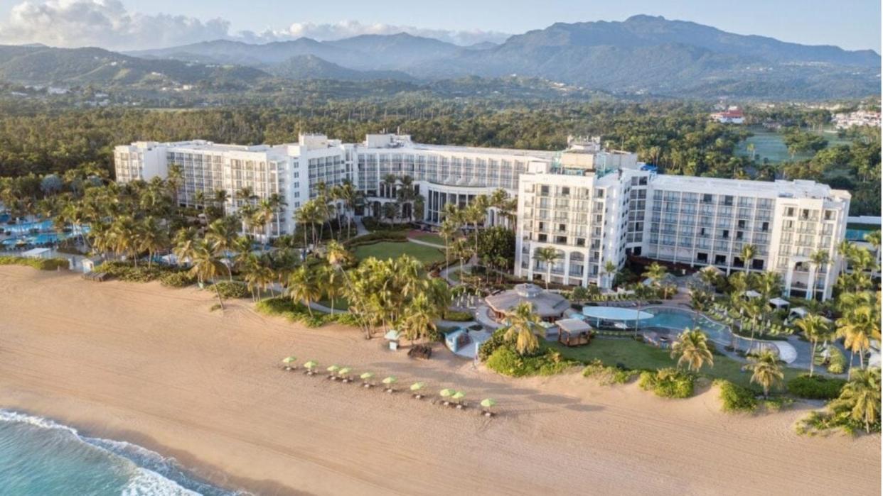 Wyndham Grand Rio Mar near El Yunque rainforest.