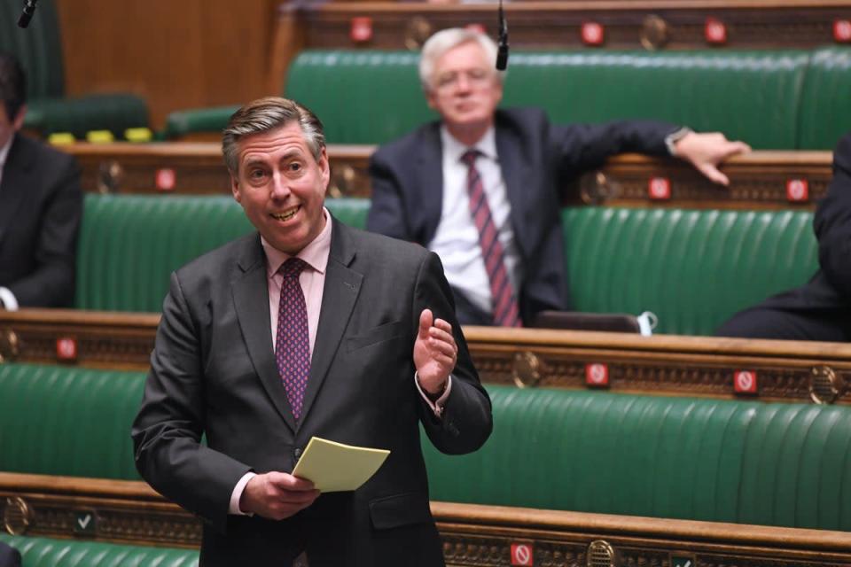 Only Sir Graham Brady knows how many no confidence letters have been submitted (Jessica Taylor/PA) (PA Media)