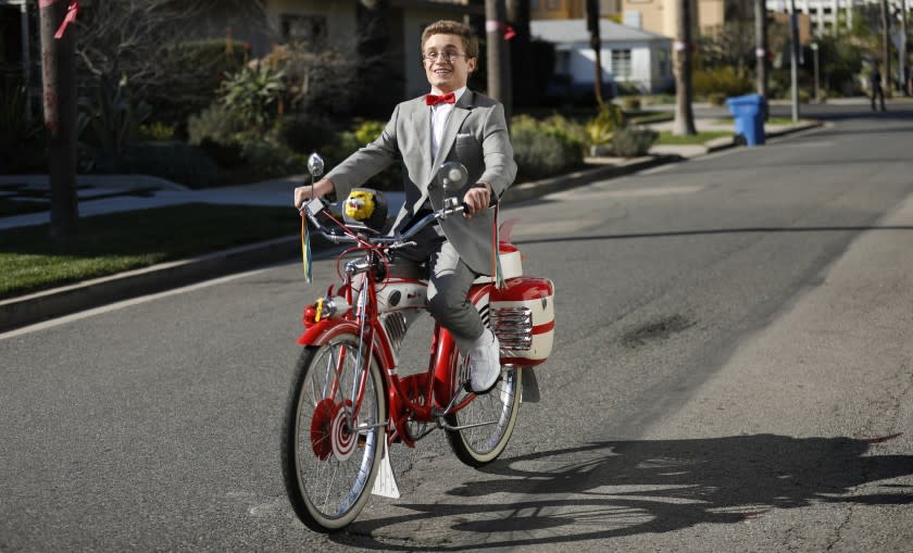 Sean Giambrone in "The Goldbergs" on ABC.