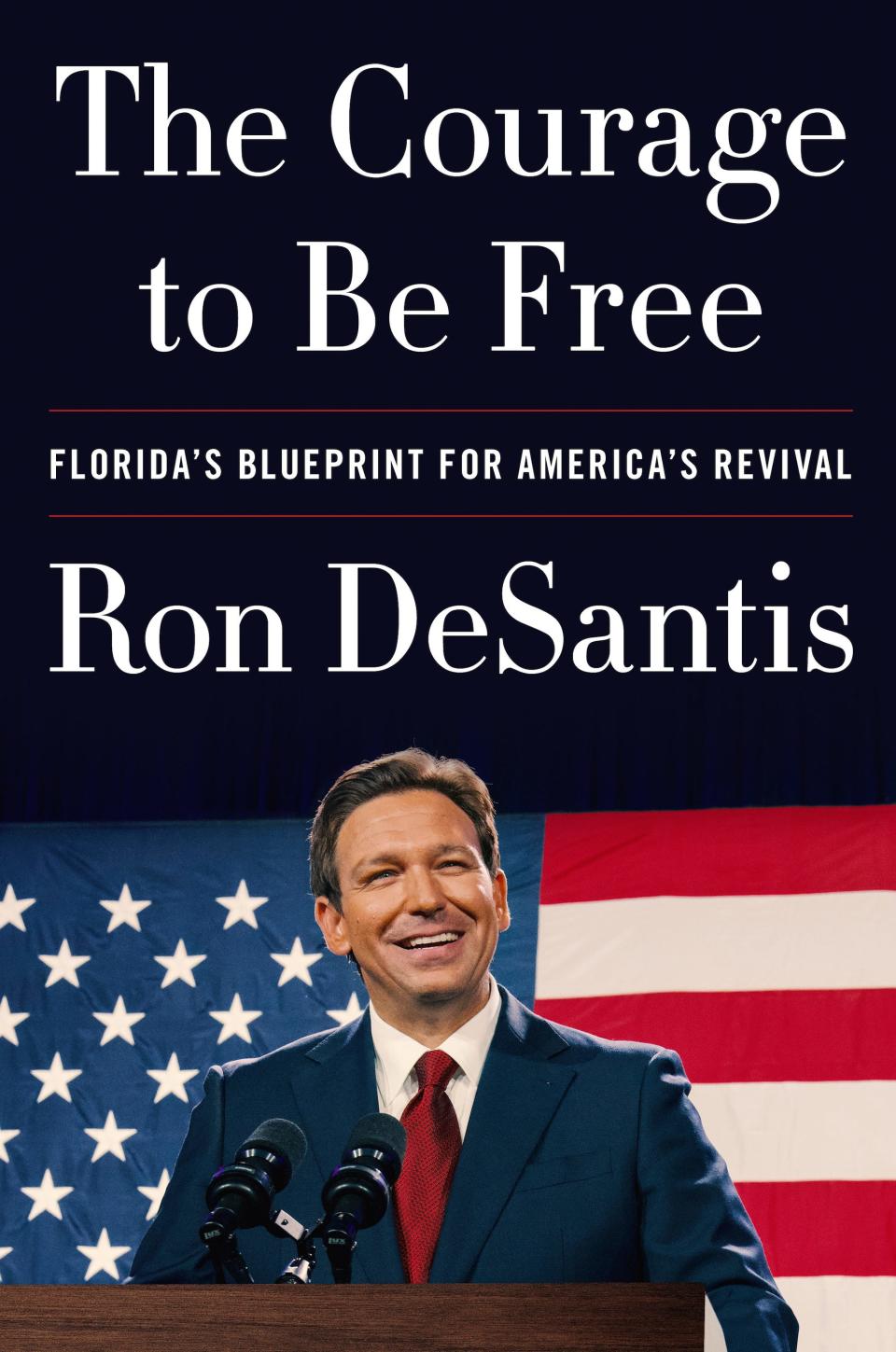 Florida Gov. Ron DeSantis published his first memoir on February 28, 2023.