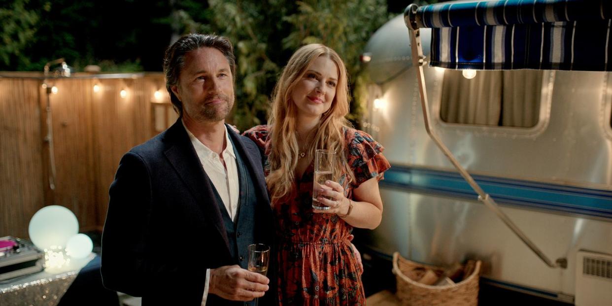 martin henderson as jack sheridan and alexandra breckenridge as mel monroe in virgin river season 5