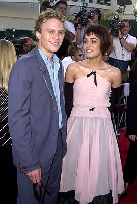 Heath Ledger and Shannyn Sossamon at the Westwood premiere of Columbia's A Knight's Tale