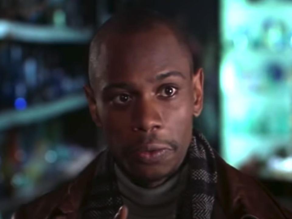 Dave Chappelle in "You've Got Mail."