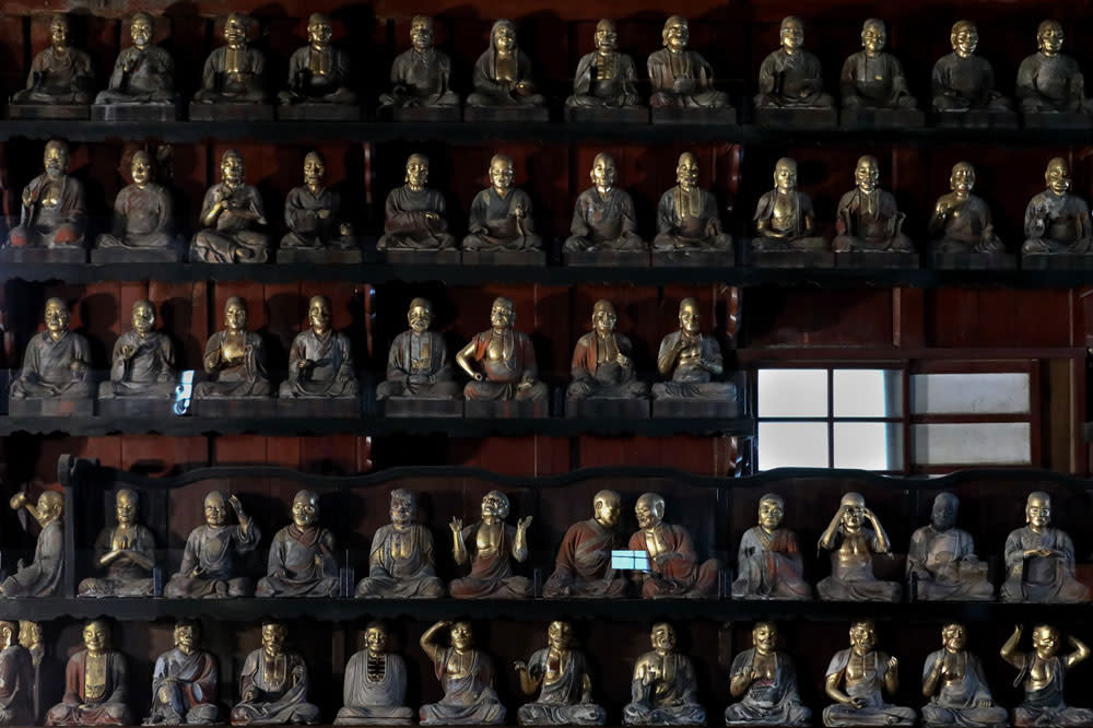 Hoon-ji Temple in Morioka is also known as the 'Temple of 500 Arhats'. — Pictures by CK Lim