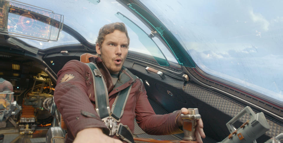 Chris Pratt in "Guardians of the Galaxy"