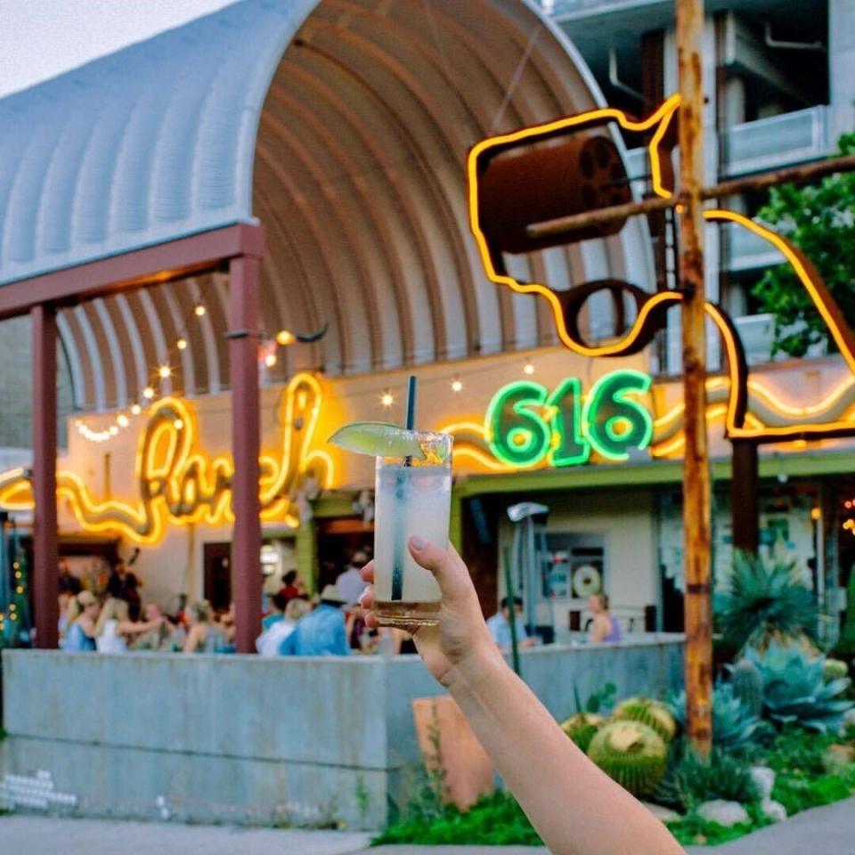 Ranch 616 is a great place for lunch (and a Ranch Water, if you're so inclined) in the heart of Austin.