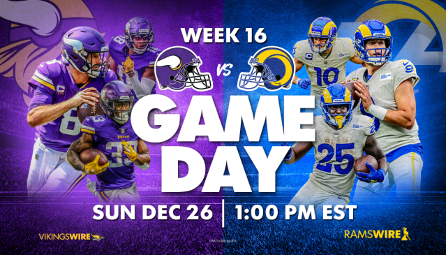 How to watch Rams at Vikings: Time, TV channel and streaming