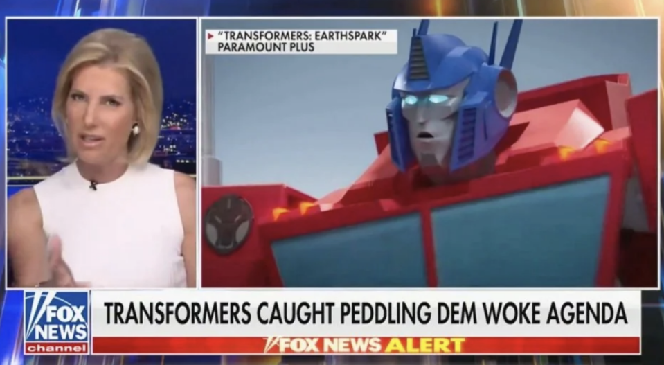 "Transformers caught peddling Dem woke agenda"