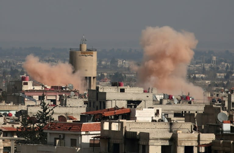 UN chief Antonio Guterres said he was "deeply saddened by the terrible suffering" of civilians in Eastern Ghouta