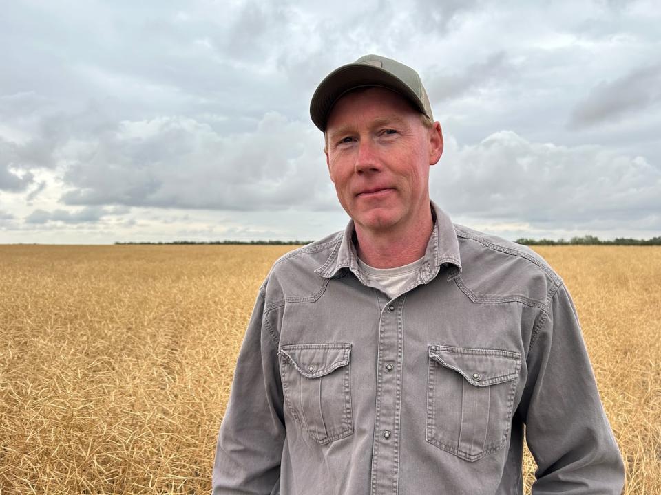 Rob Stone is a canola farmer near Davidson, Saskatchewan, who says he understands China isn't trying to directly hurt farmers, but he wants the issue solved quickly regardless.