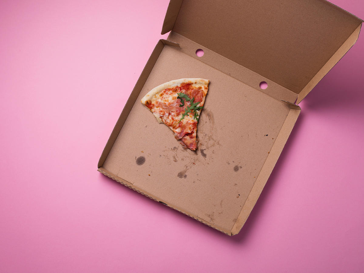 This Pizza Slice Storage Solution Will Save So Much Fridge Space